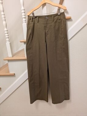 Habitat - Size S - Women's Olive Green Wide Leg Pants